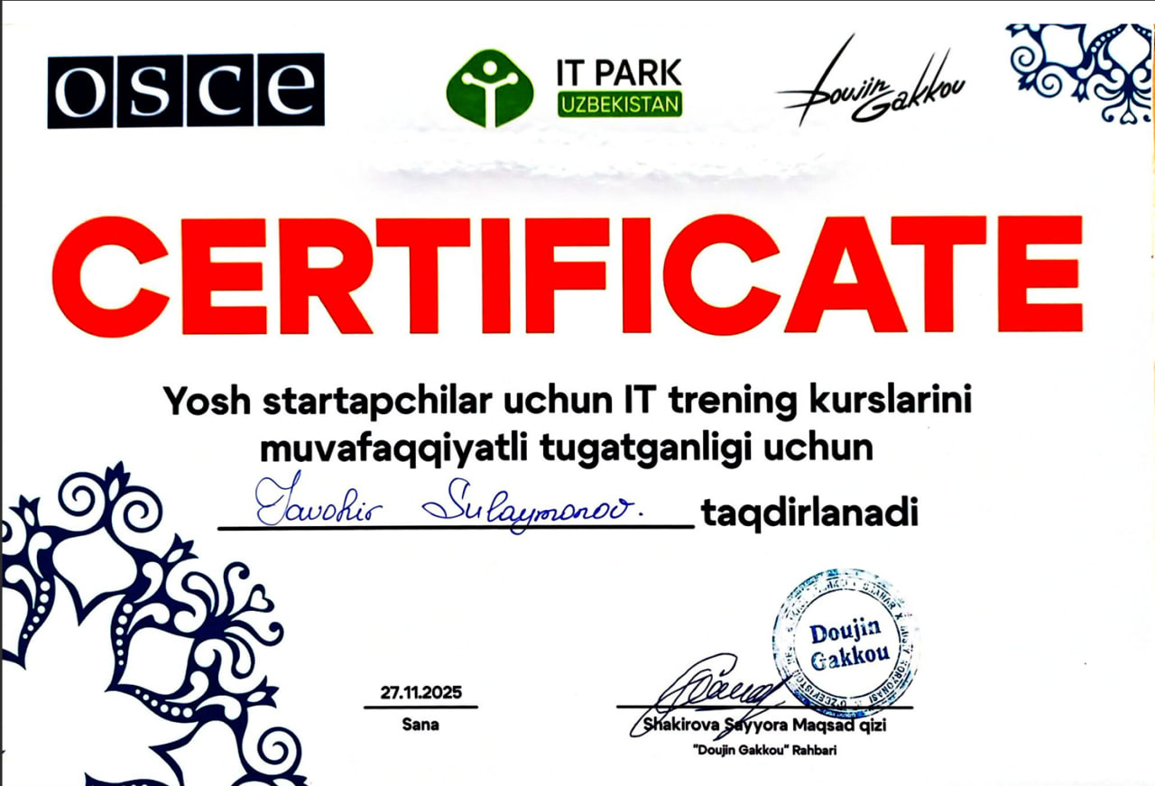 OSCE IT Park